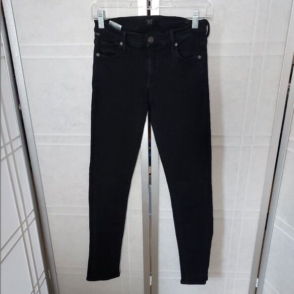 Citizens of Humanity Women's Black Avedon Slick Skinny Leg Jeans size 29 - Picture 1 of 5